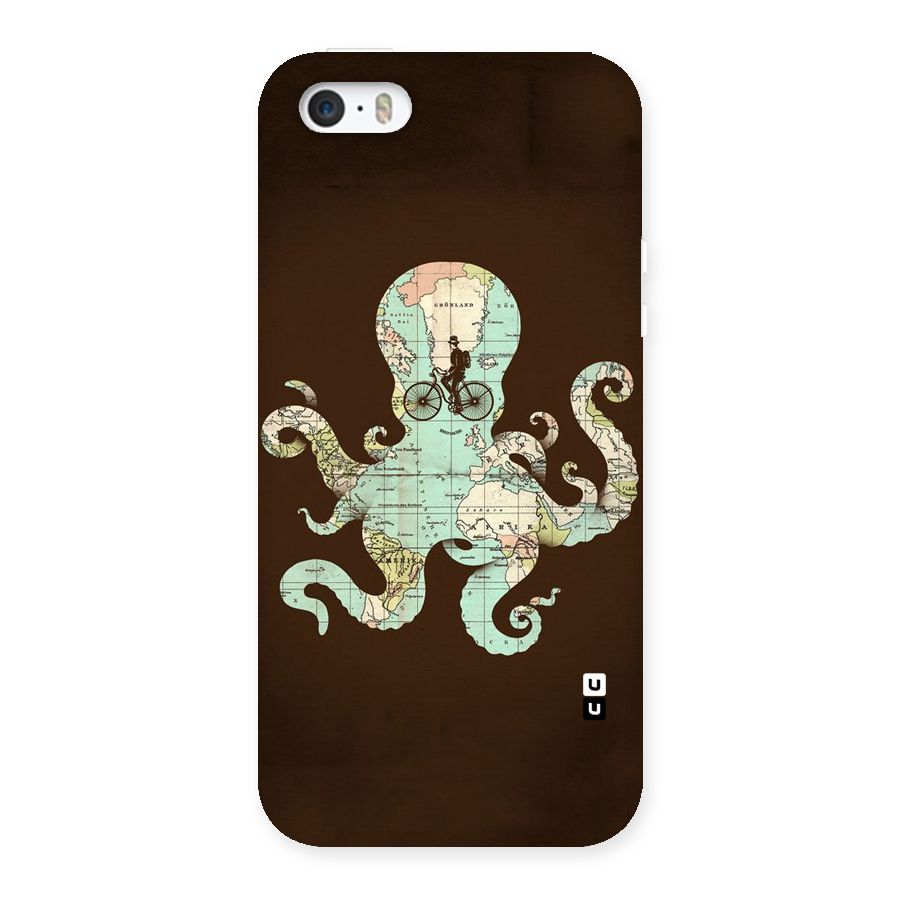 Travel Octopus Back Case for iPhone 5 5S