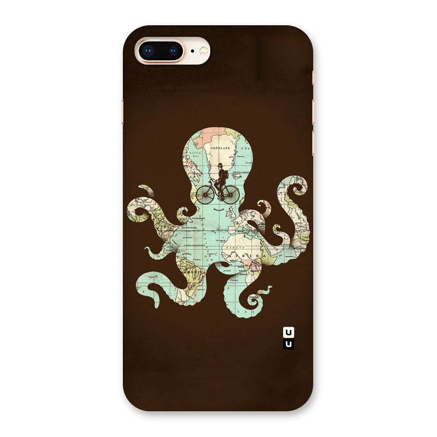 Travel Octopus Back Case for iPhone 8 Plus