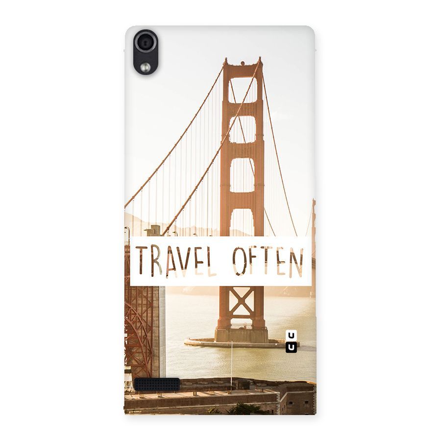 Travel Often Back Case for Ascend P6