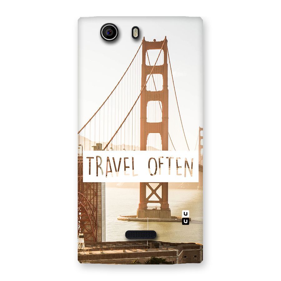 Travel Often Back Case for Canvas Nitro 2 E311