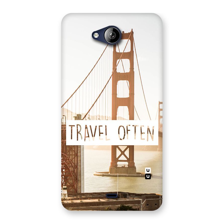 Travel Often Back Case for Canvas Play Q355