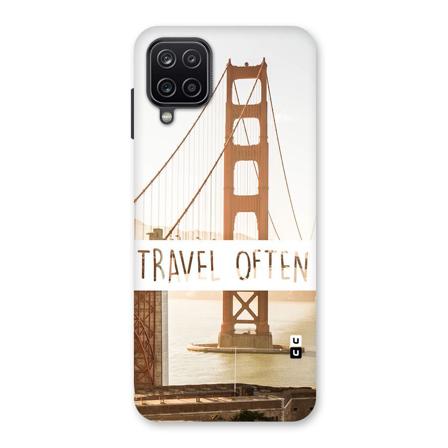 Travel Often Back Case for Galaxy A12