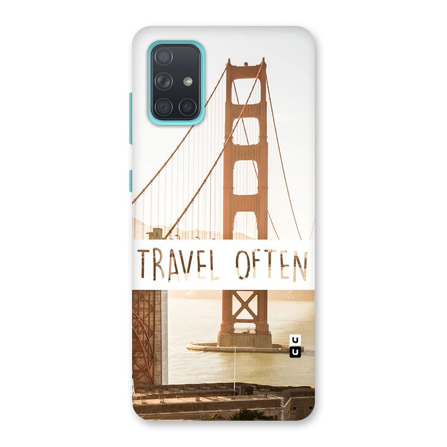 Travel Often Back Case for Galaxy A71