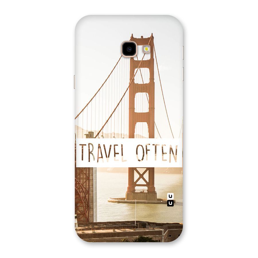 Travel Often Back Case for Galaxy J4 Plus