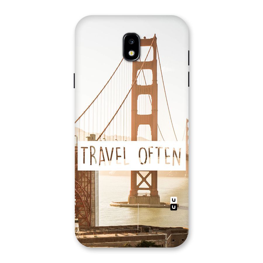 Travel Often Back Case for Galaxy J7 Pro