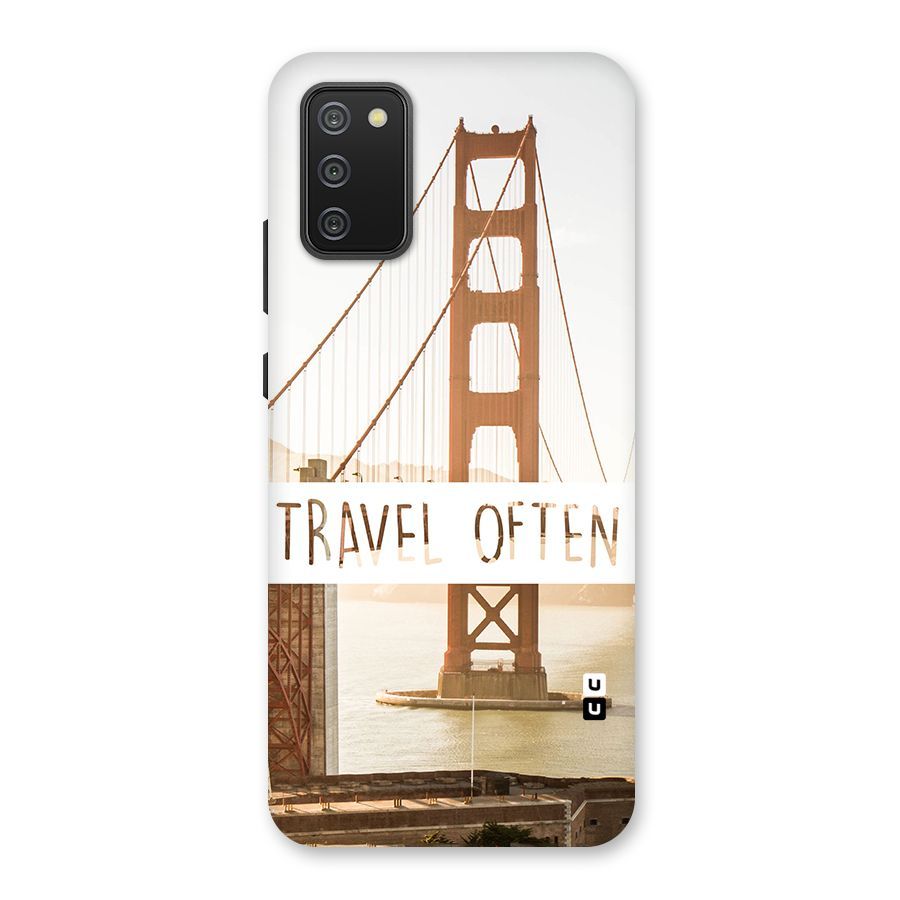 Travel Often Back Case for Galaxy M02s