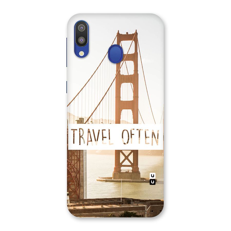 Travel Often Back Case for Galaxy M20