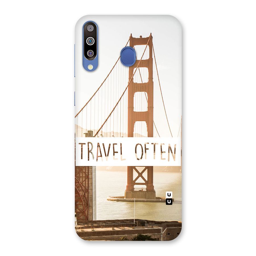 Travel Often Back Case for Galaxy M30