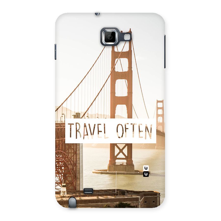 Travel Often Back Case for Galaxy Note