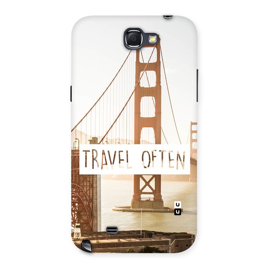 Travel Often Back Case for Galaxy Note 2