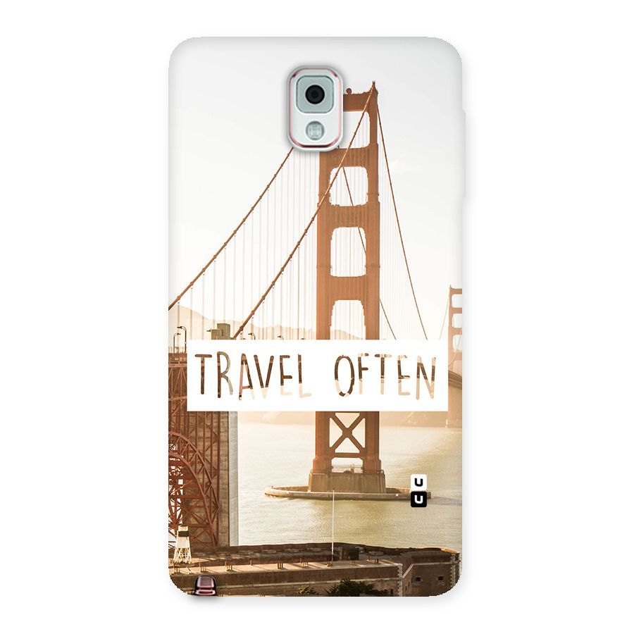 Travel Often Back Case for Galaxy Note 3