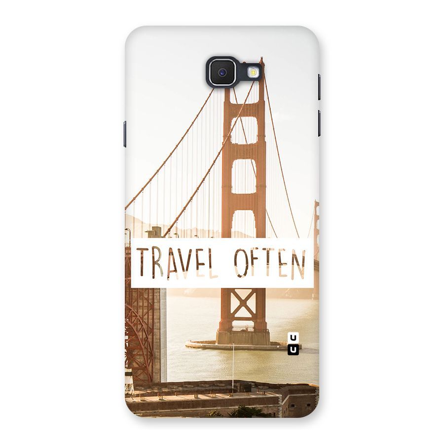 Travel Often Back Case for Galaxy On7 2016