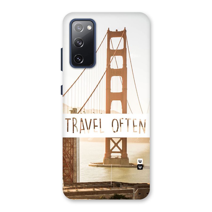 Travel Often Back Case for Galaxy S20 FE