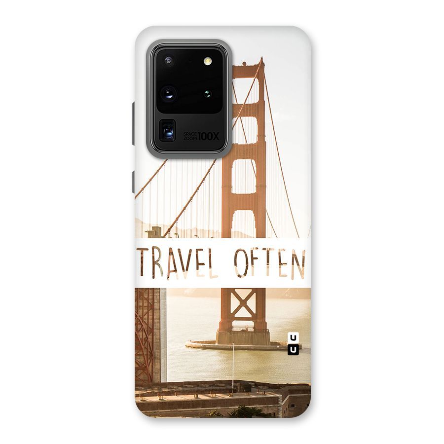 Travel Often Back Case for Galaxy S20 Ultra