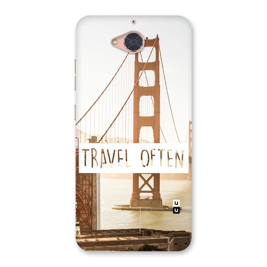 Travel Often Back Case for Gionee S6 Pro