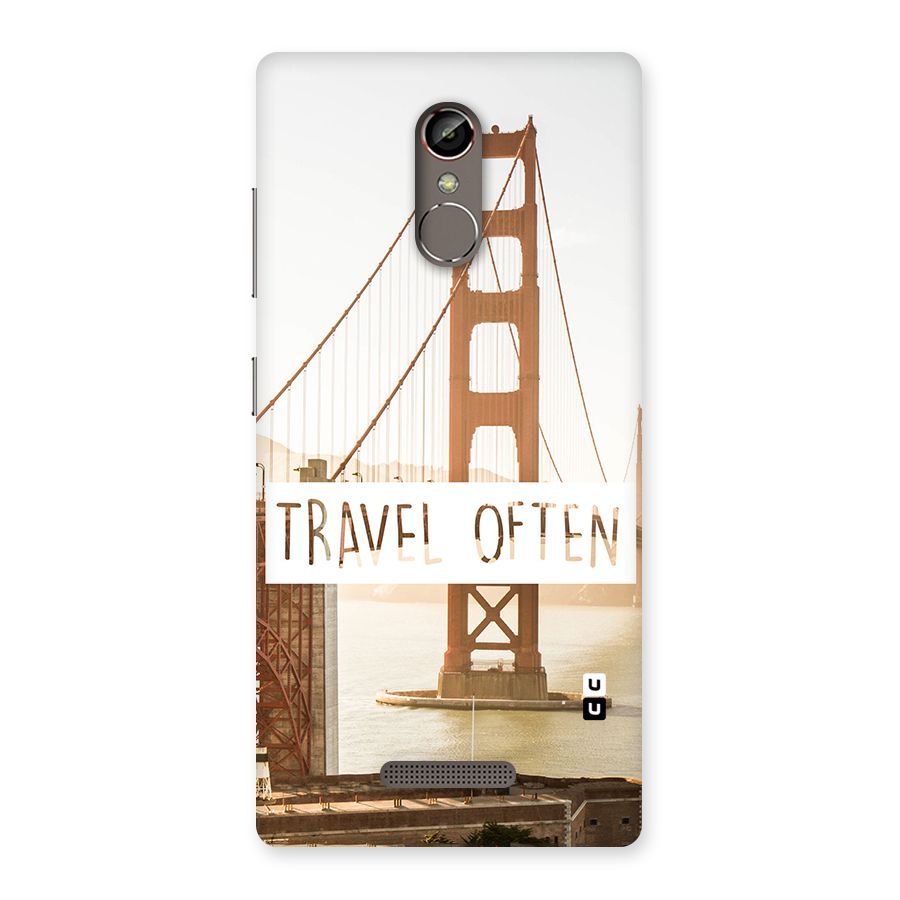 Travel Often Back Case for Gionee S6s