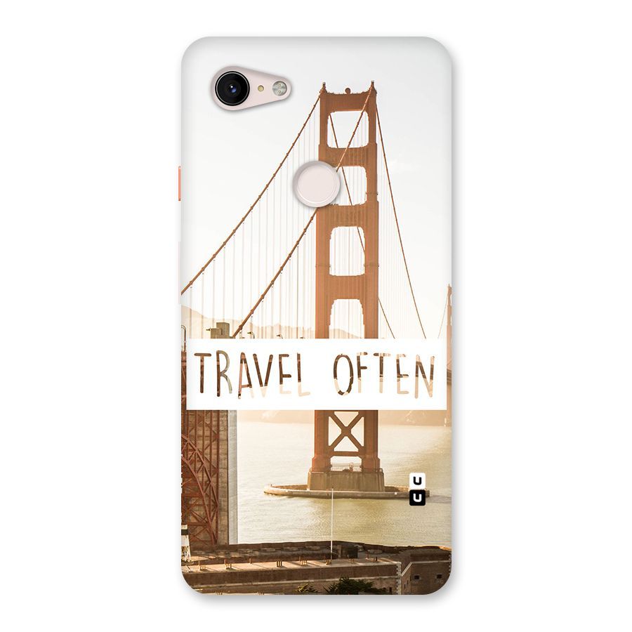 Travel Often Back Case for Google Pixel 3 XL