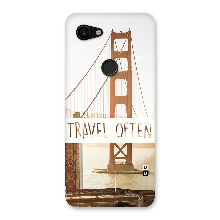 Travel Often Back Case for Google Pixel 3a