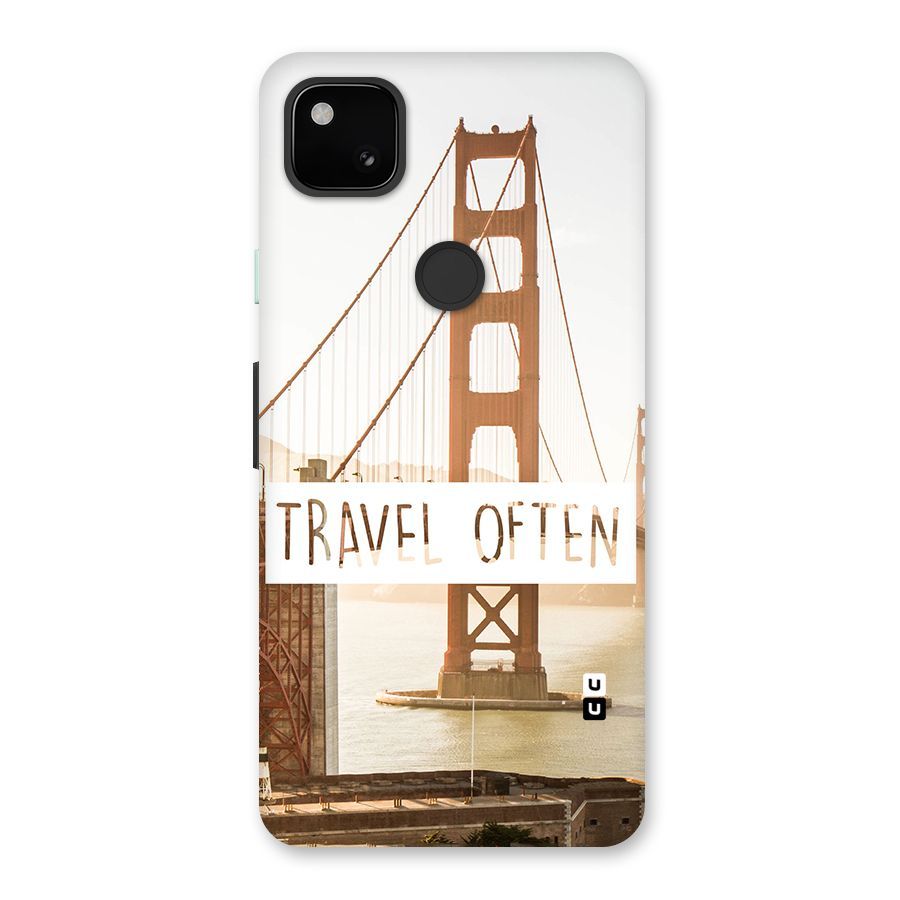Travel Often Back Case for Google Pixel 4a