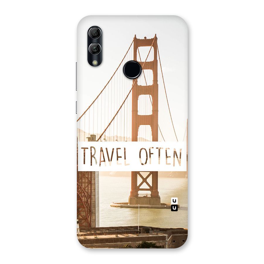 Travel Often Back Case for Honor 10 Lite