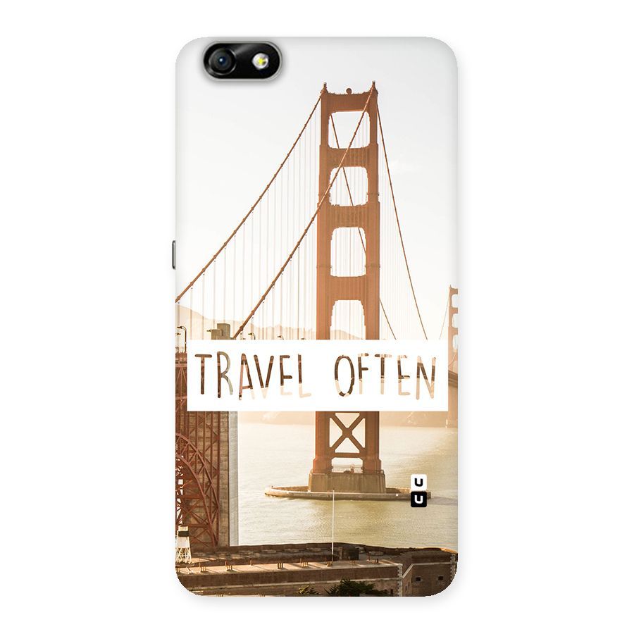 Travel Often Back Case for Honor 4X