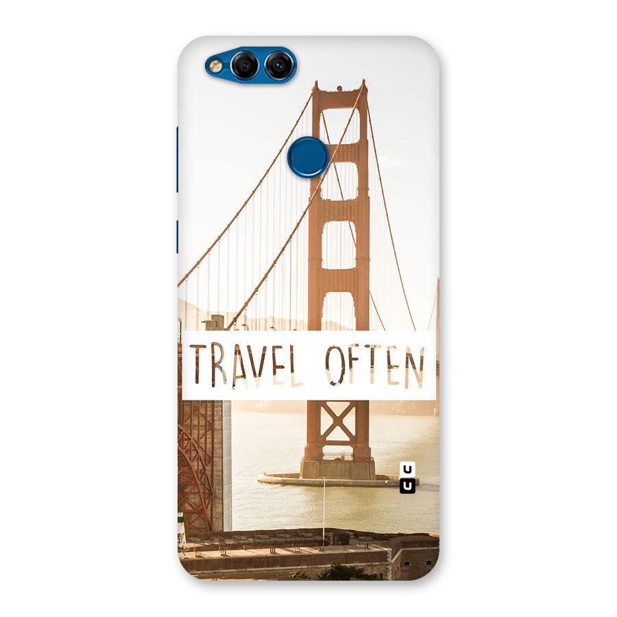 Travel Often Back Case for Honor 7X