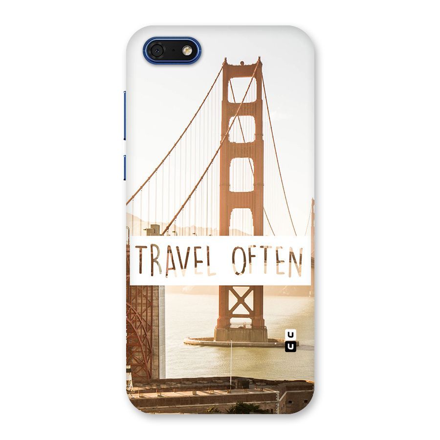Travel Often Back Case for Honor 7s