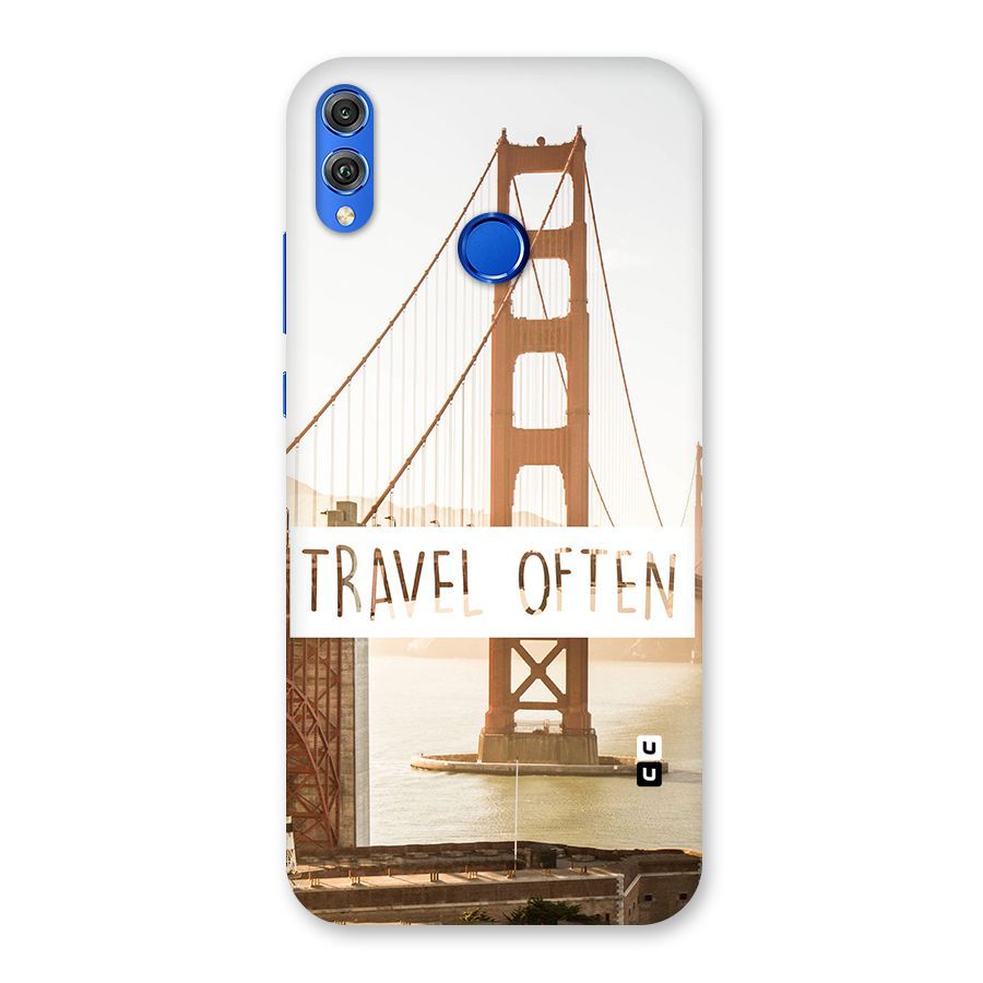 Travel Often Back Case for Honor 8X