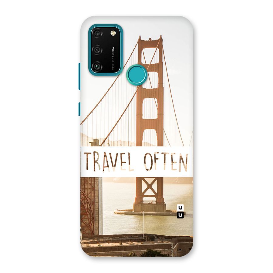 Travel Often Back Case for Honor 9A