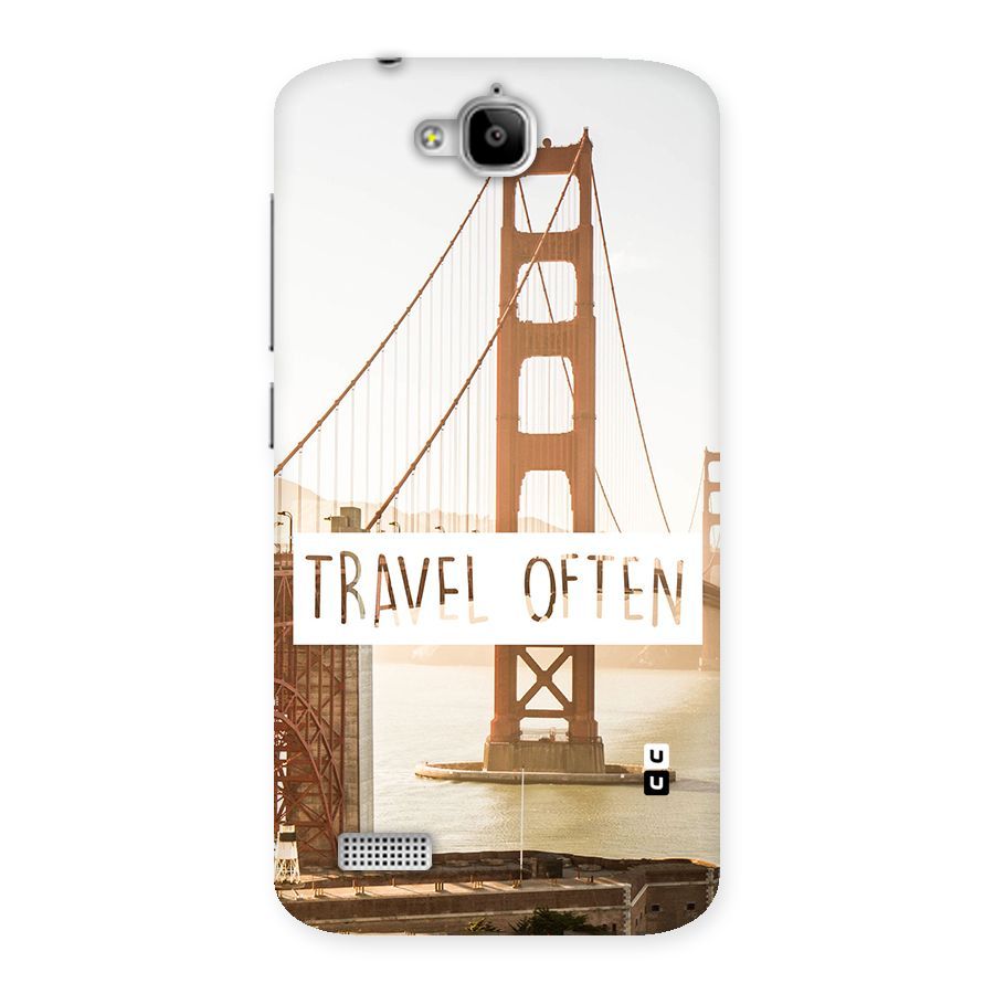 Travel Often Back Case for Honor Holly