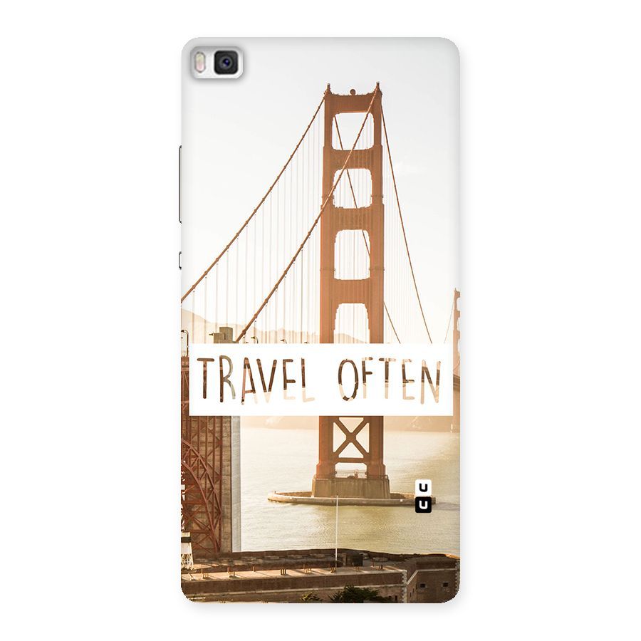 Travel Often Back Case for Huawei P8