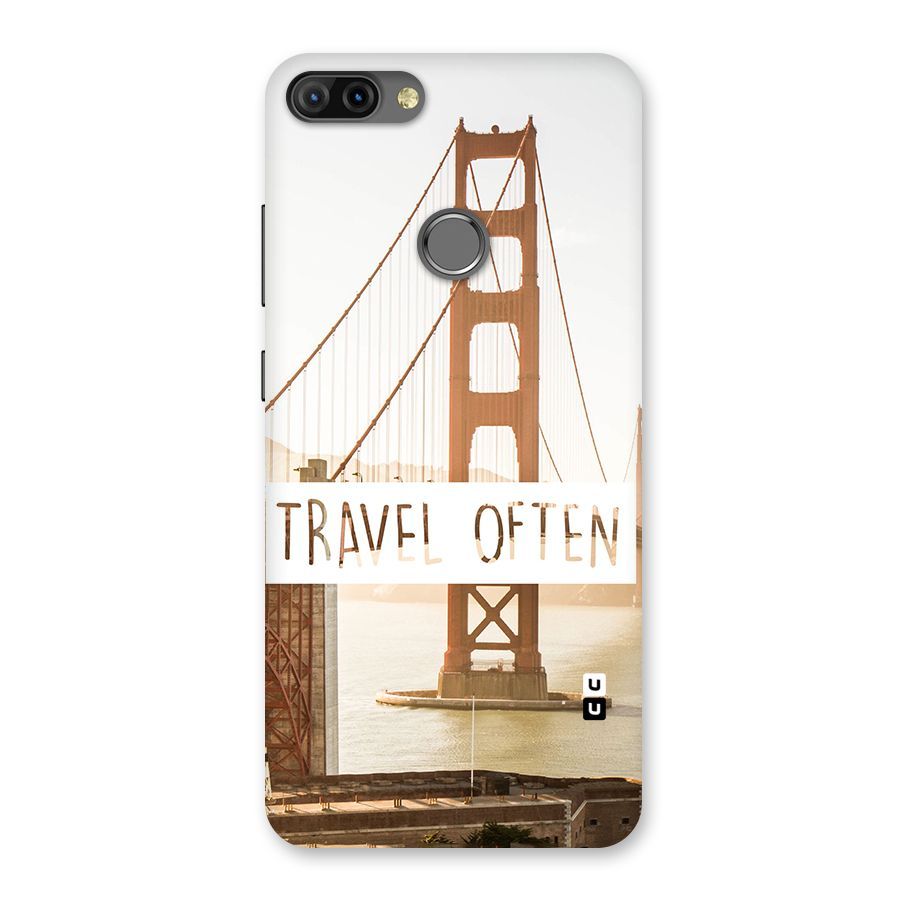 Travel Often Back Case for Infinix Hot 6 Pro