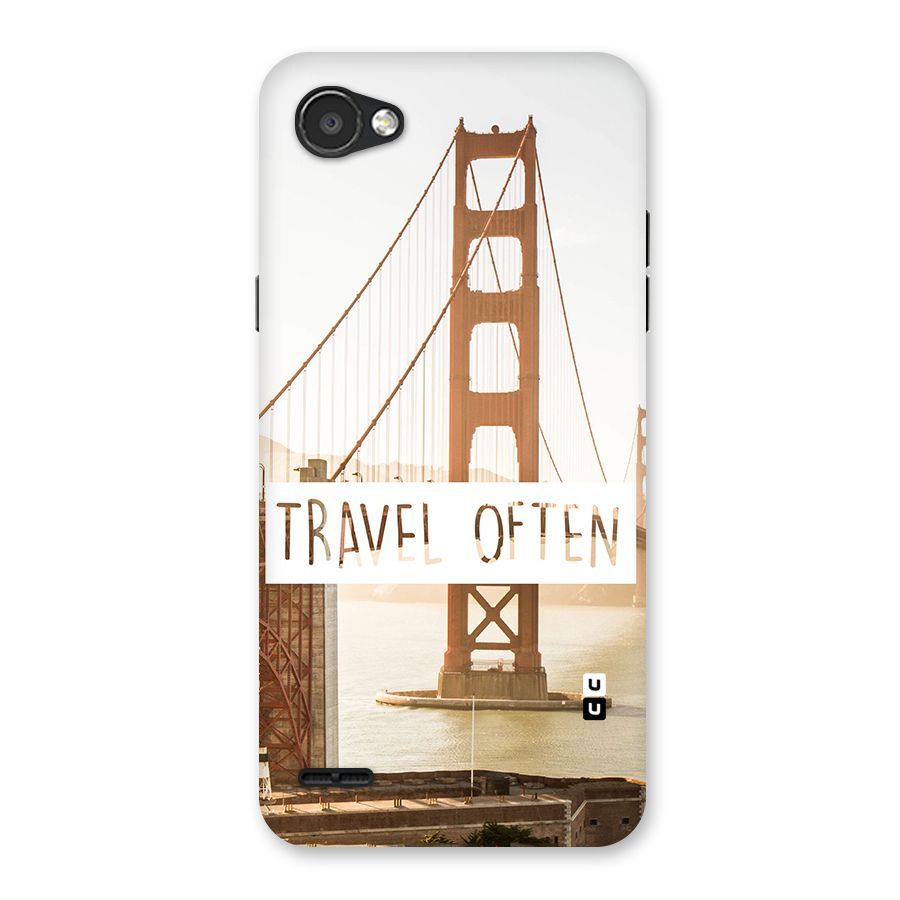 Travel Often Back Case for LG Q6