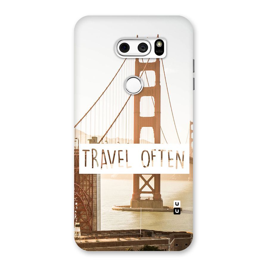 Travel Often Back Case for LG V30