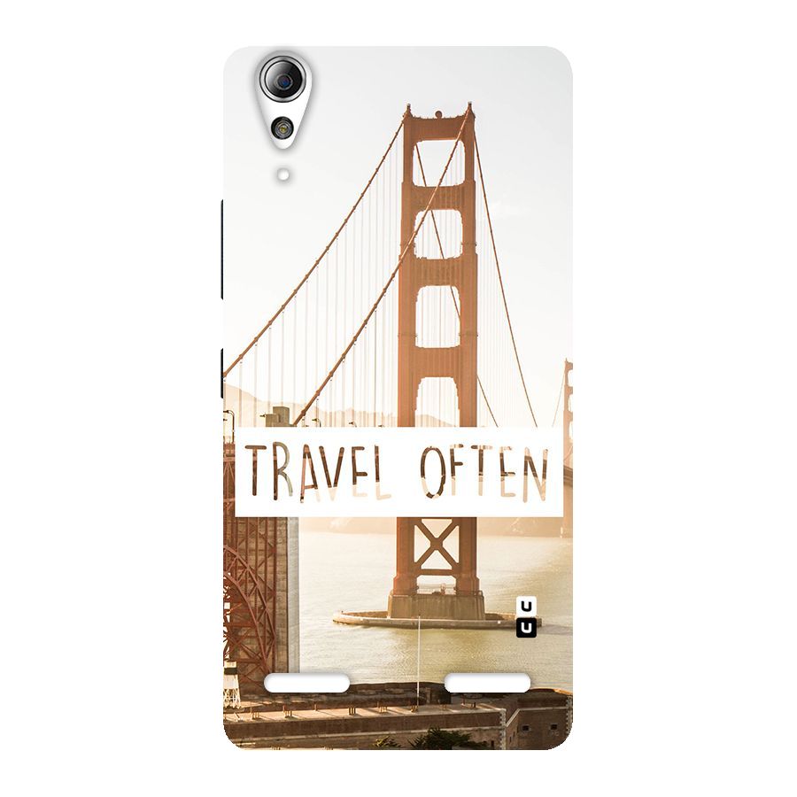 Travel Often Back Case for Lenovo A6000