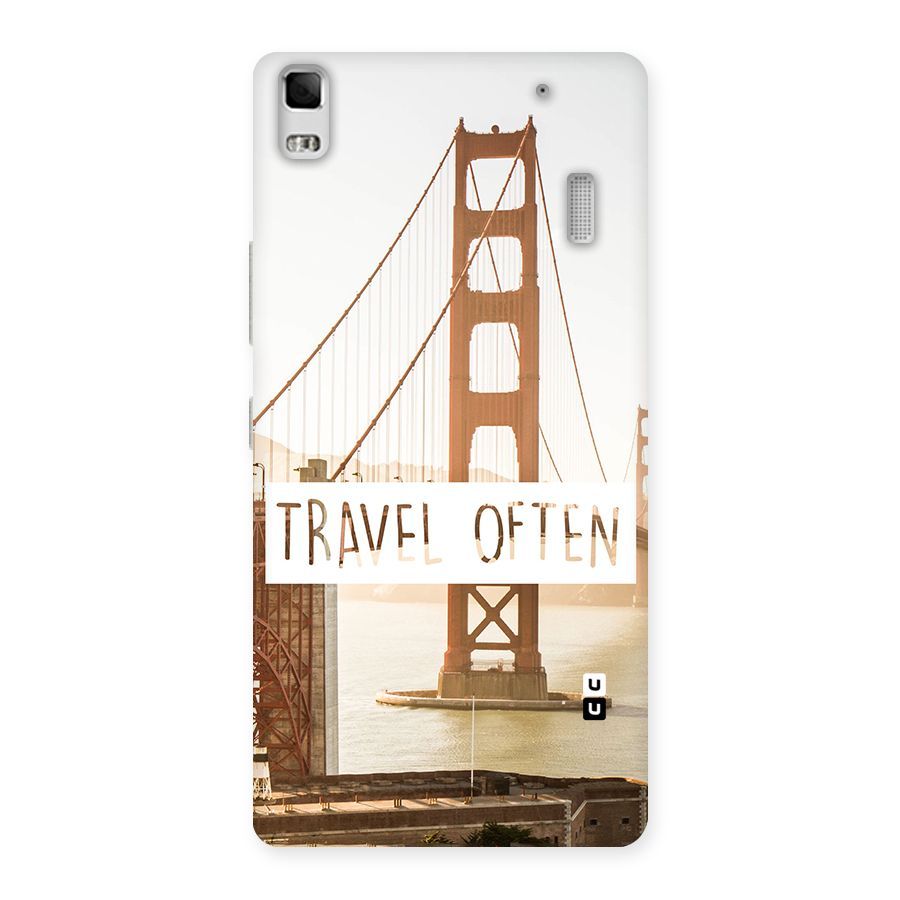 Travel Often Back Case for Lenovo A7000