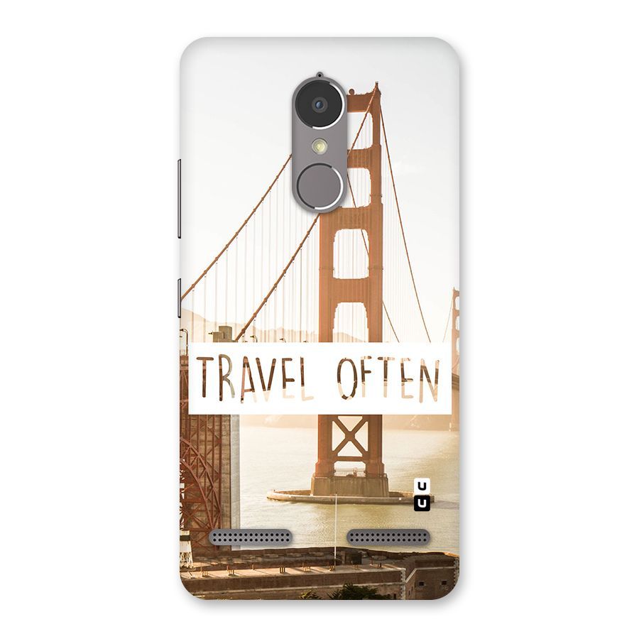 Travel Often Back Case for Lenovo K6