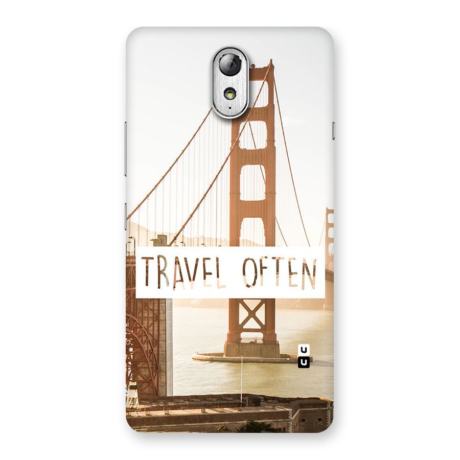 Travel Often Back Case for Lenovo Vibe P1M
