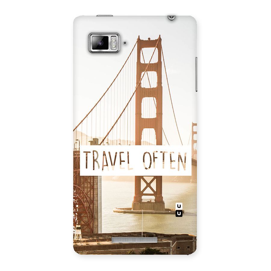 Travel Often Back Case for Lenovo Vibe Z K910
