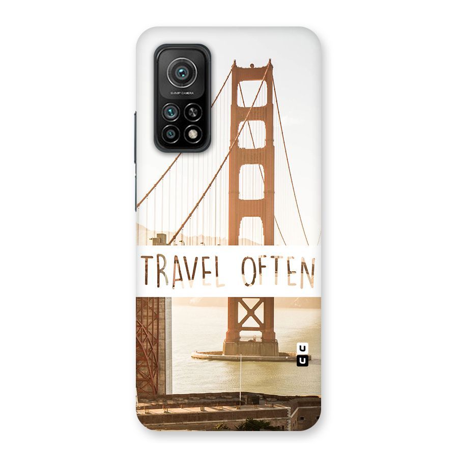 Travel Often Back Case for Mi 10T 5G