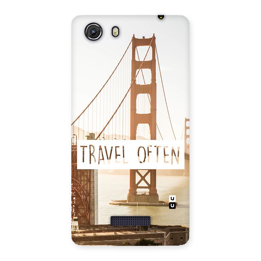 Travel Often Back Case for Micromax Unite 3