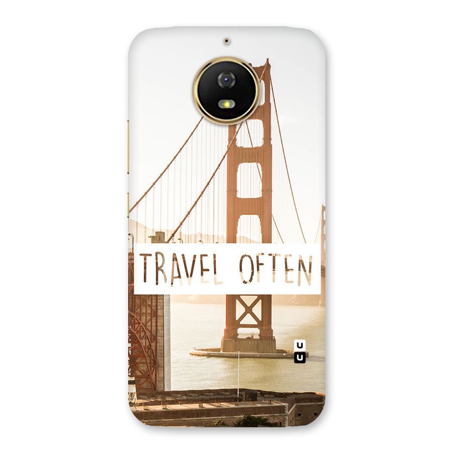 Travel Often Back Case for Moto G5s