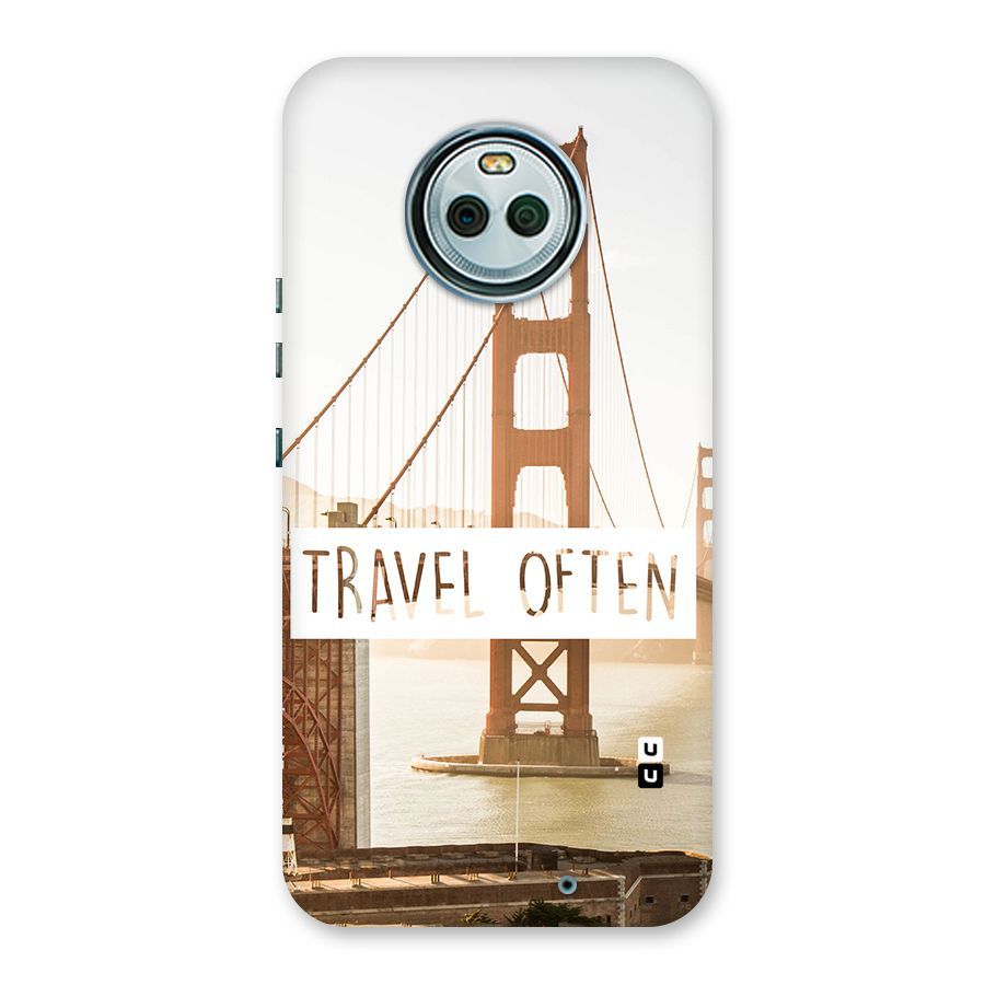 Travel Often Back Case for Moto X4