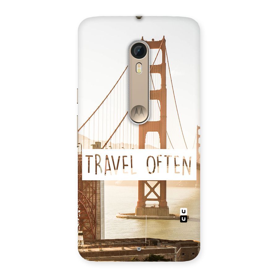 Travel Often Back Case for Motorola Moto X Style