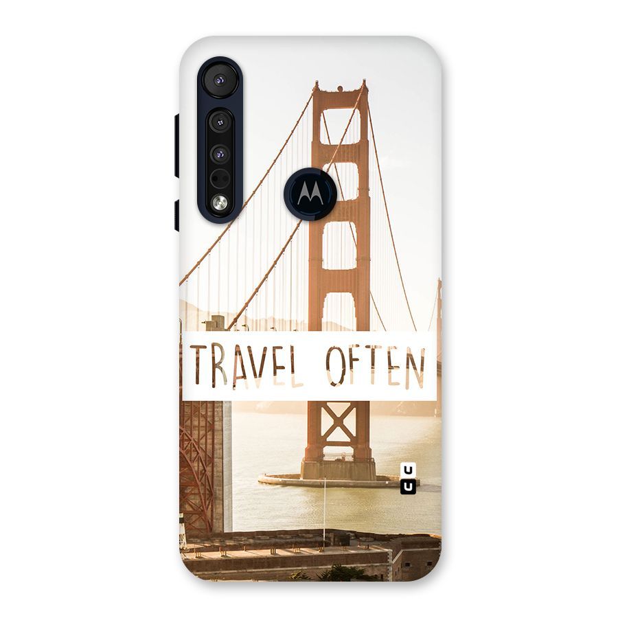 Travel Often Back Case for Motorola One Macro
