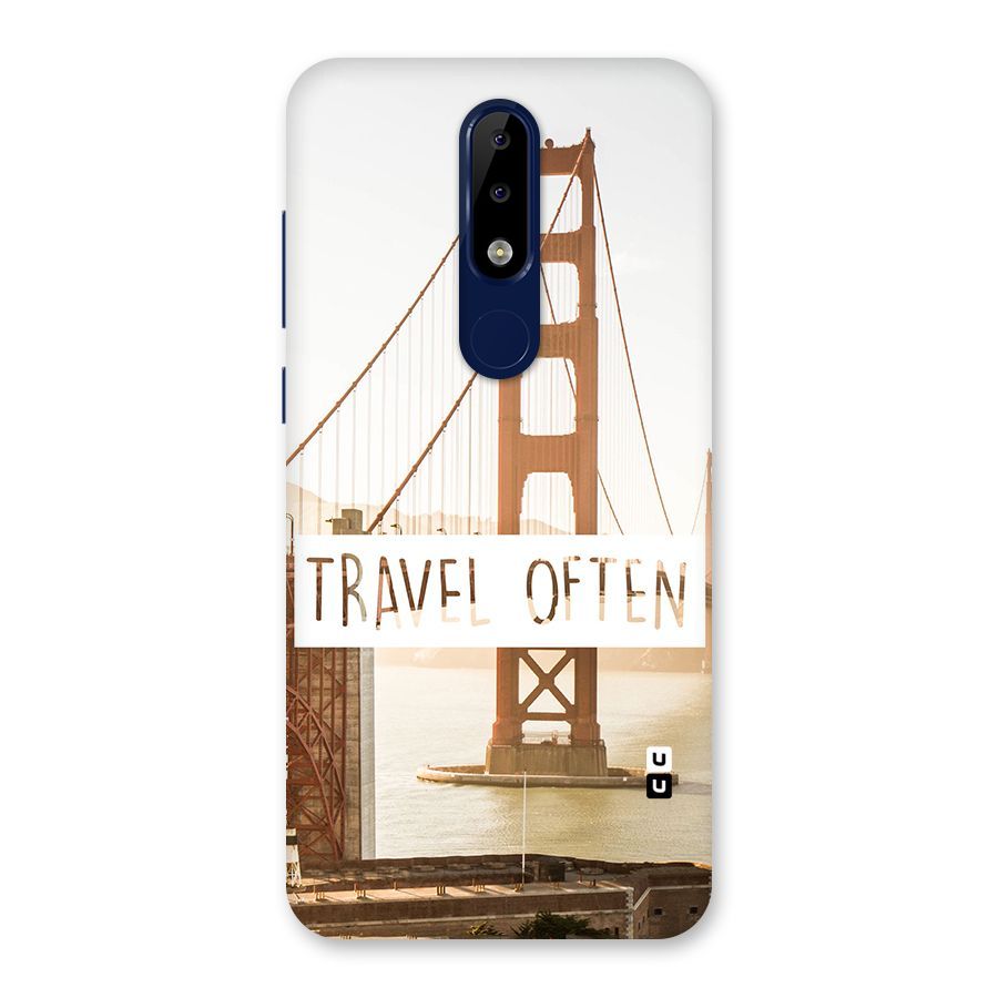 Travel Often Back Case for Nokia 5.1 Plus