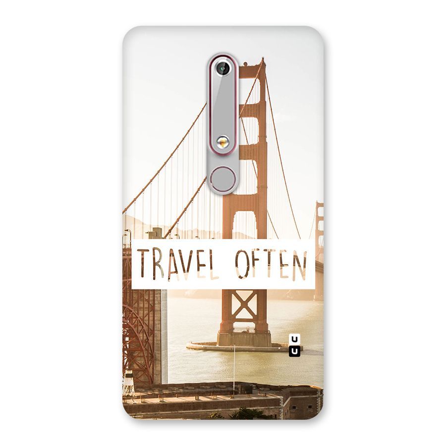 Travel Often Back Case for Nokia 6.1