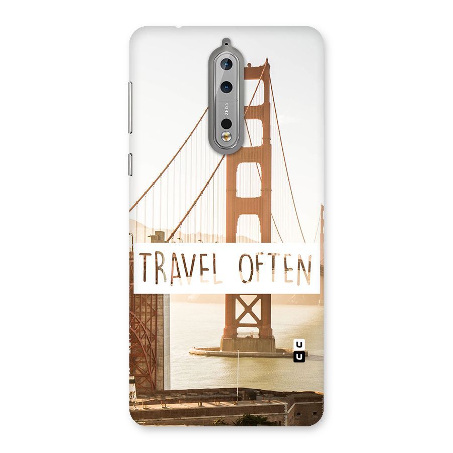 Travel Often Back Case for Nokia 8