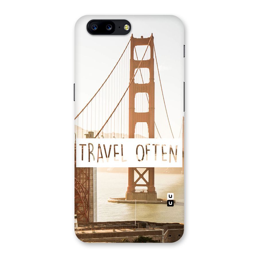 Travel Often Back Case for OnePlus 5