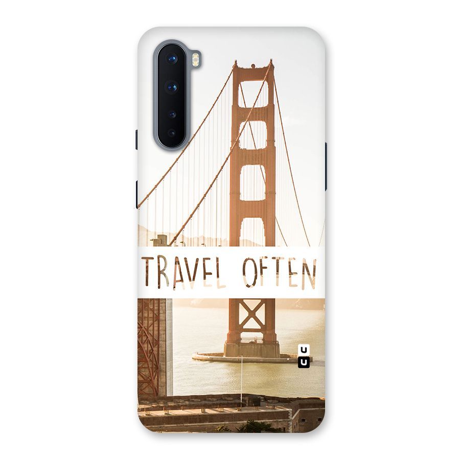 Travel Often Back Case for OnePlus Nord